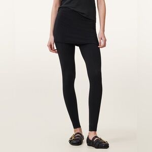 AllSaints Raffi Slim Fit Leggings Black Medium